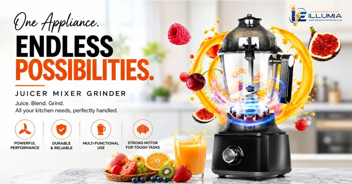 Powerful Mixer Grinder Online Illumiael Ectricals